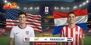 Mỹ Và Paraguay - Tiệc Bàn Thắng, Chủ Nhà Quyết Dành 3 Điểm?